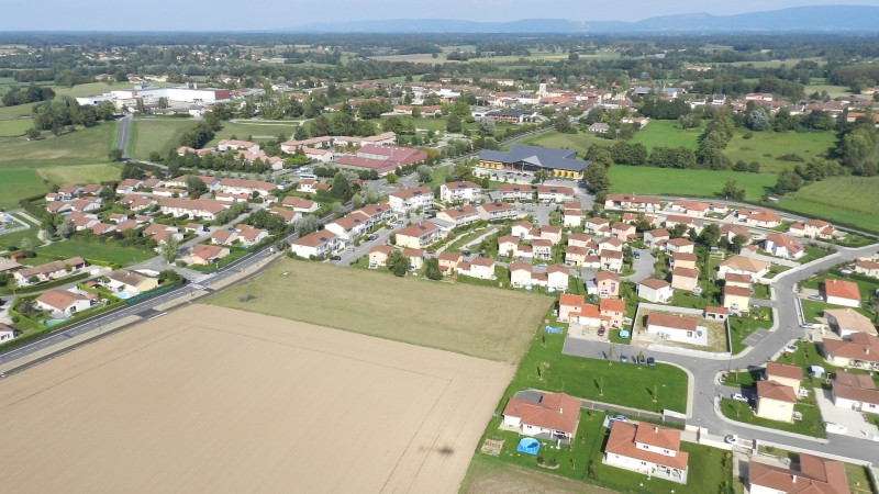 Viriat vue du ciel 800x600