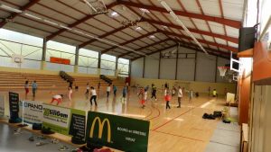 Le gymnase des Carronniers Sports à Viriat
