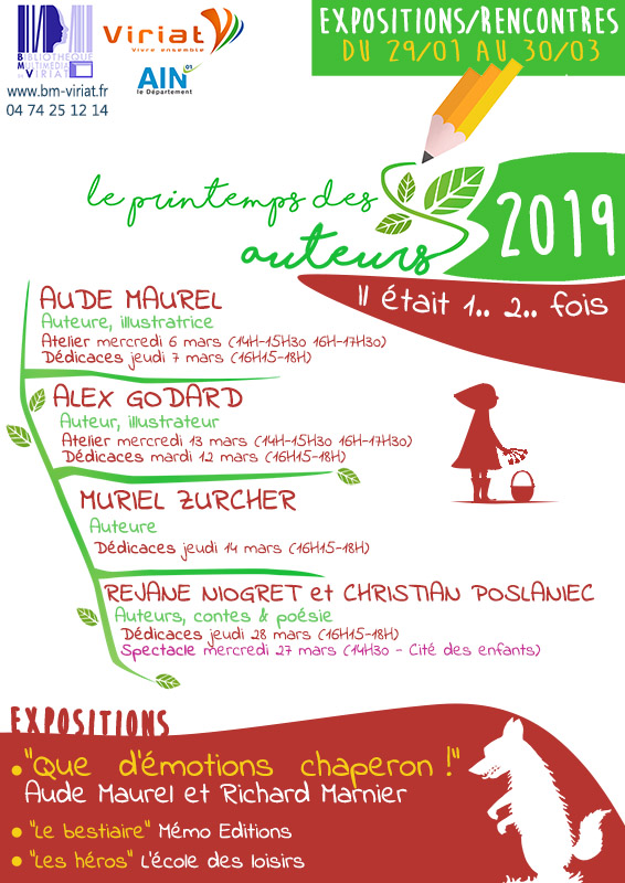 printemps des auteurs 2019 WEB