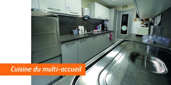 Au multi-accueil, du neuf en cuisine Image 1