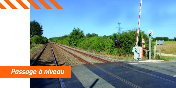 Mise en place de nouveaux dispositifs aux passages à niveau Image 1