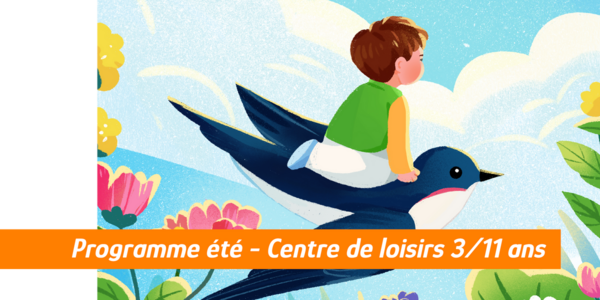 Programme centre de loisirs 3/11 ans été 2025 Image 1